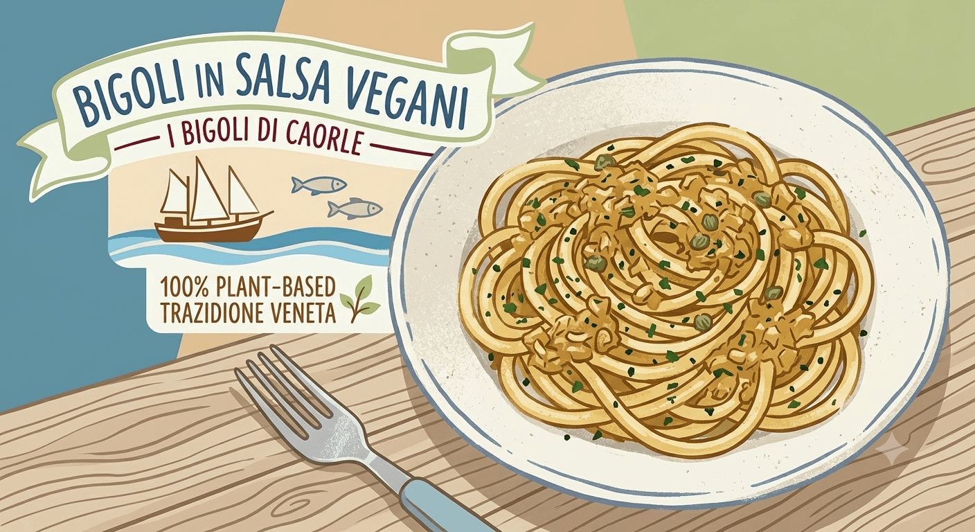 Bigoli in Salsa Vegani