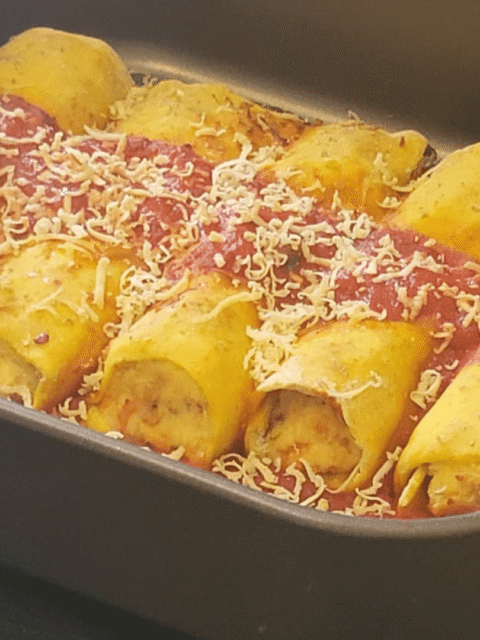 Cannelloni della domenica: sfoglia al farro e tris di ricotte vegane autoprodotte