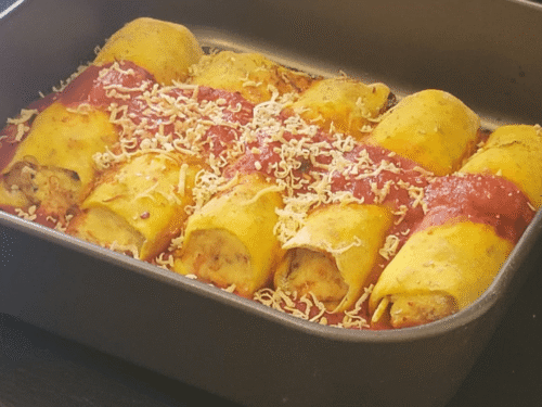 Cannelloni della domenica: sfoglia al farro e tris di ricotte vegane autoprodotte