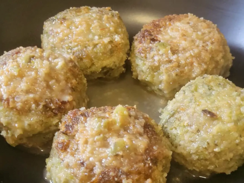 Polpette di baccelli di fave al limone (ispirazione Medievale)