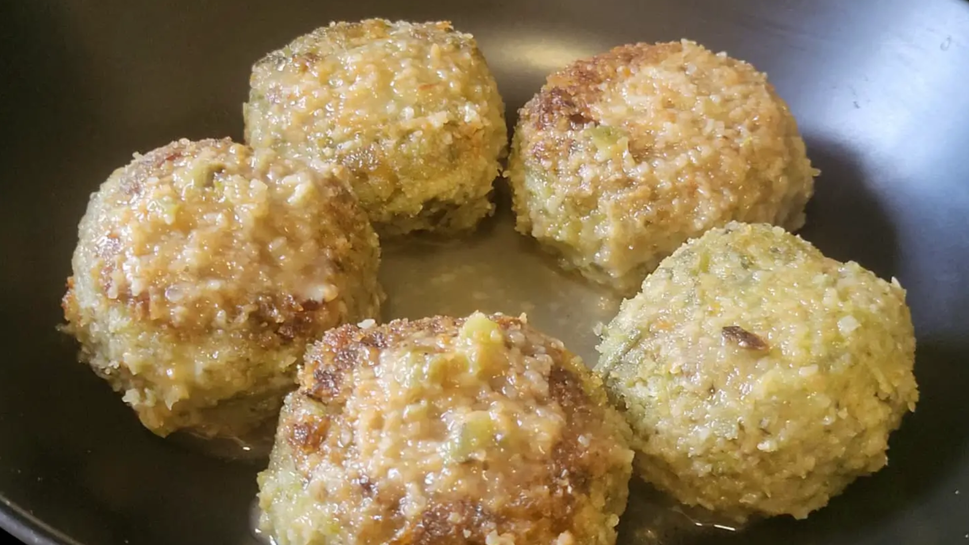 Polpette di baccelli di fave al limone (ispirazione Medievale)