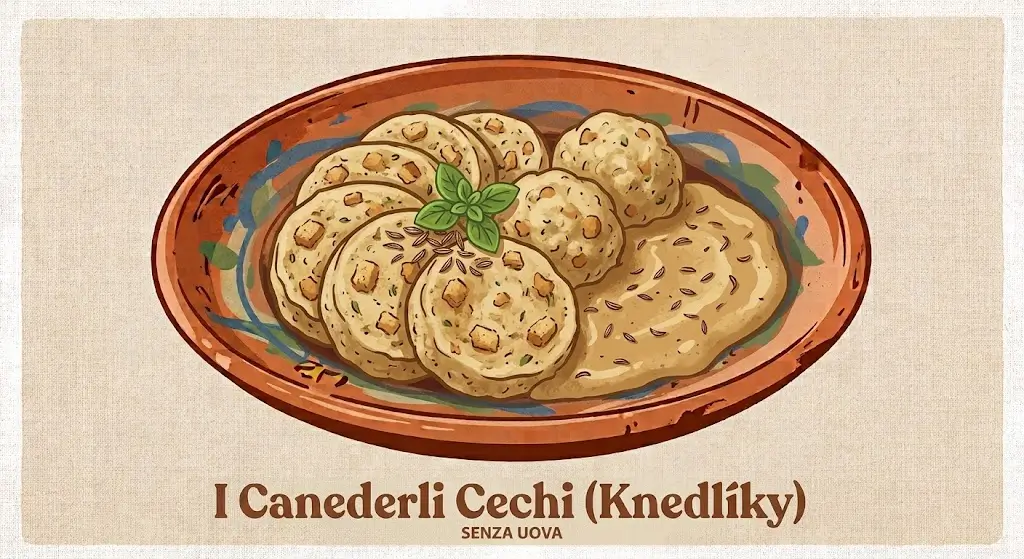 Canederli cechi knedliky vegani