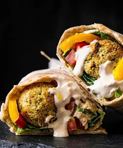 Wrap con Falafel di Lupini: Il Fagottino Messicano in Versione Veg