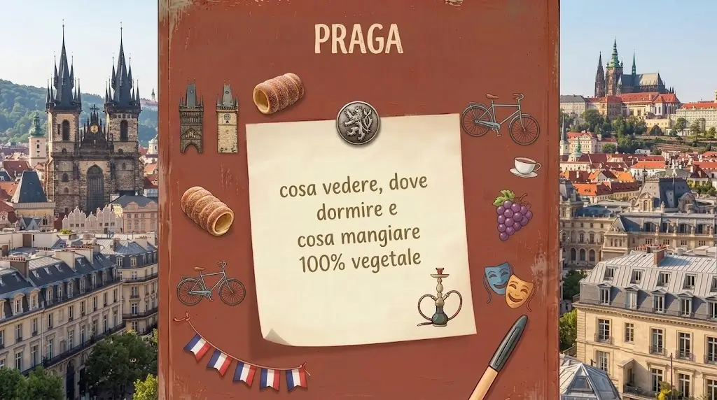 Locandina bordeaux su Praga