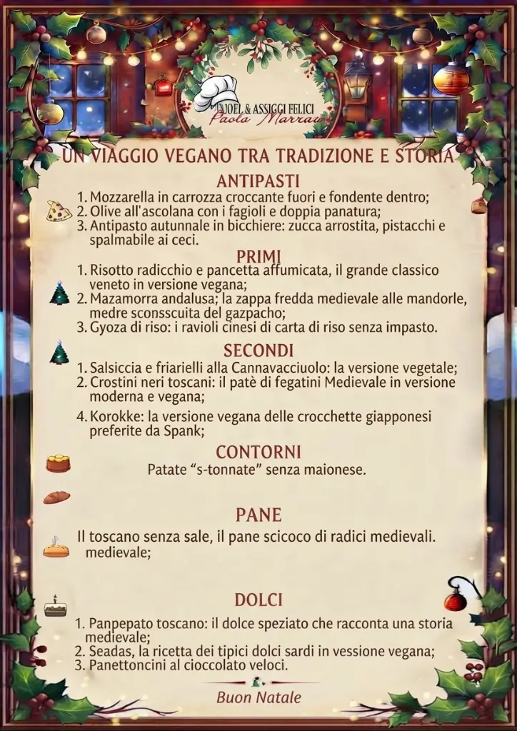 Menù Natale 2026