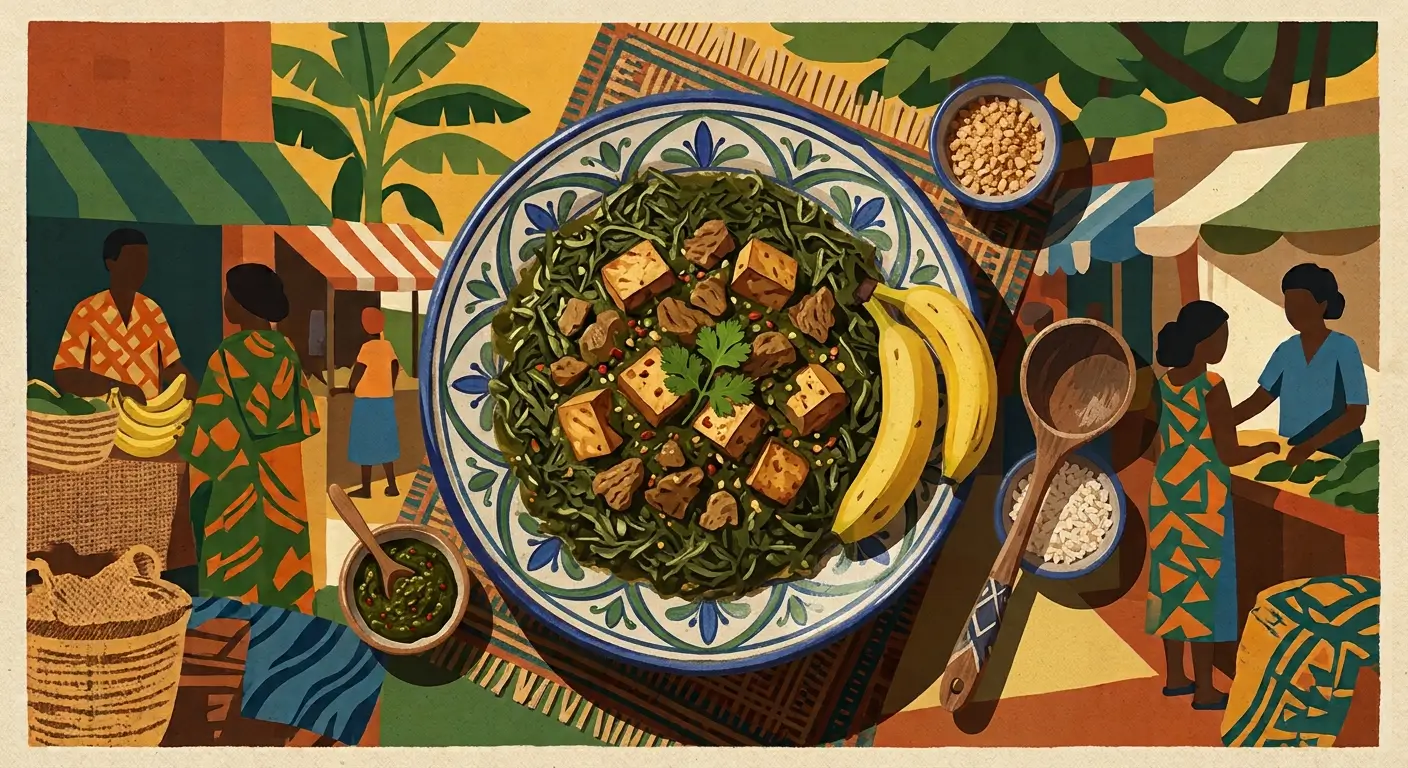 Stufato verde malgascio vegano