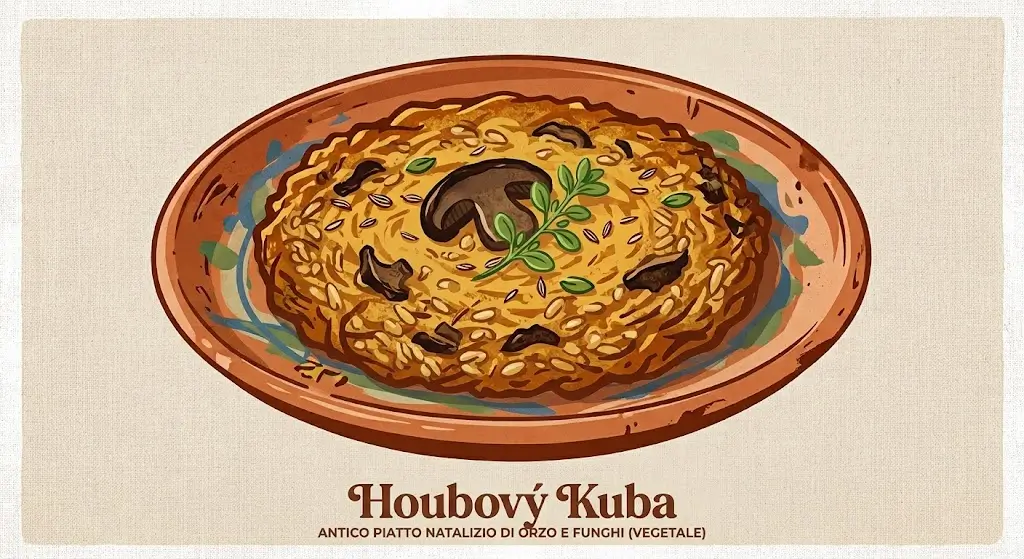 Kuba - Piatto tradizionale a base di orzo e funghi
