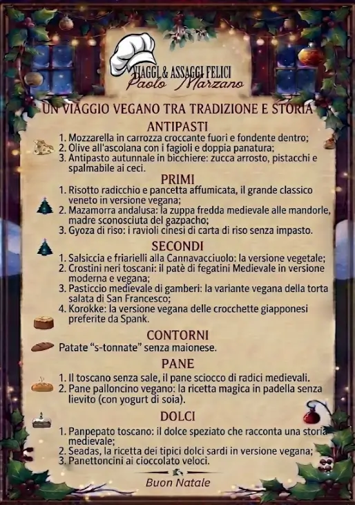 Menù Natale 2026
